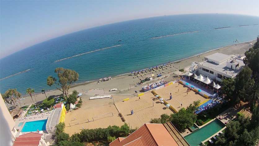 Beachvolley Camp Limasol Zypern - VC St. Johann